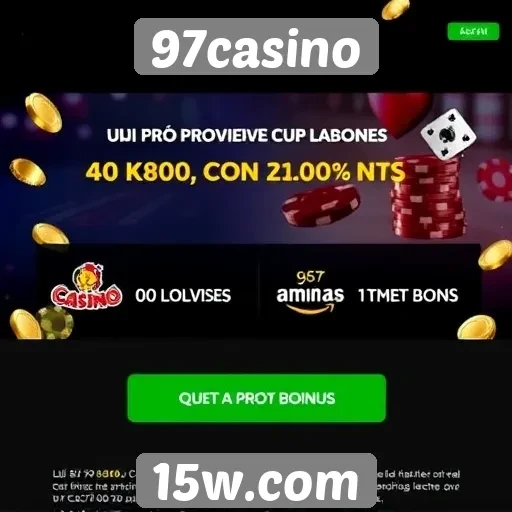 Análise das ofertas de bônus do 97casino